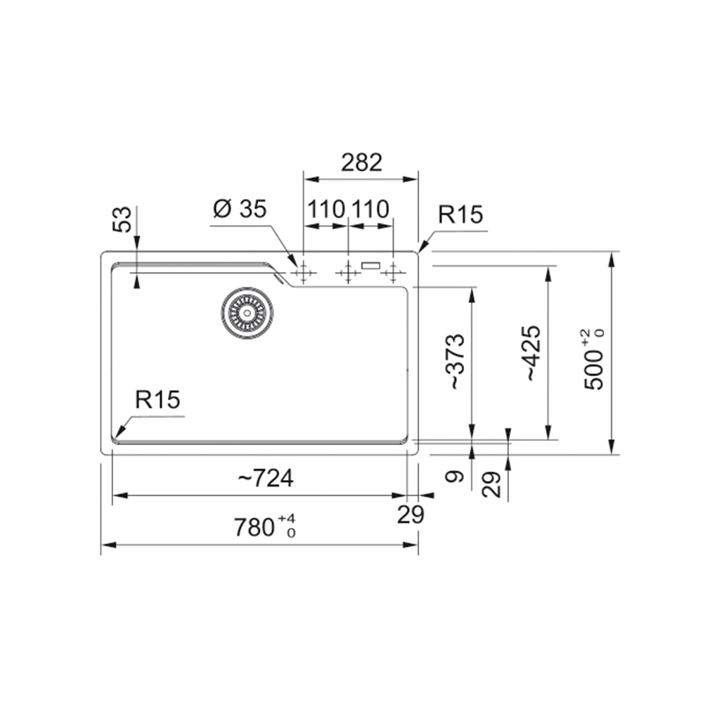 Franke Urban UBG 610-78 - standardna - Slika 2