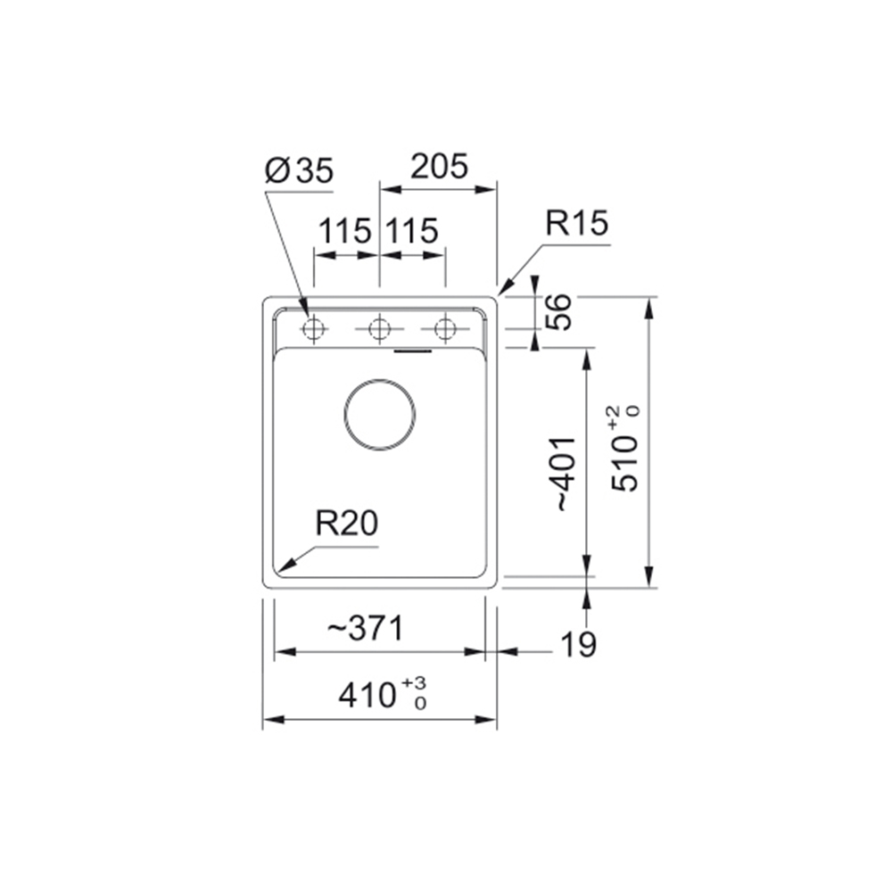 Franke sudoper MRG 610-37 TL A - standardna - Slika 2
