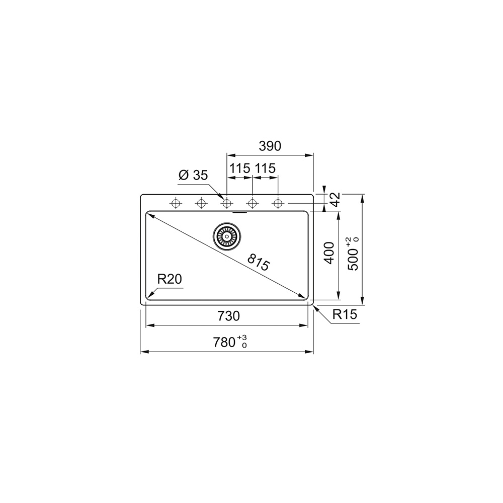 Franke sudoper MRG 610-73 FTL - standardna - Slika 2