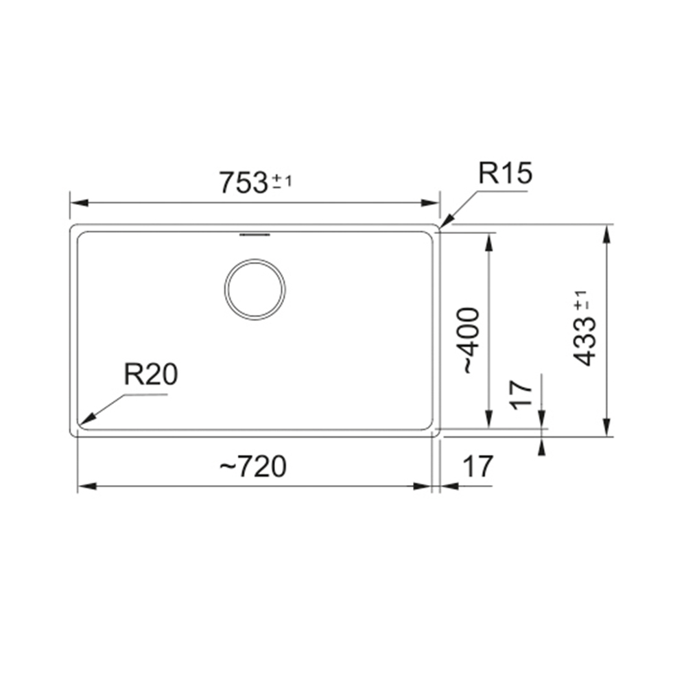 Franke sudoper MRG 110-72 - podgradna - Slika 2