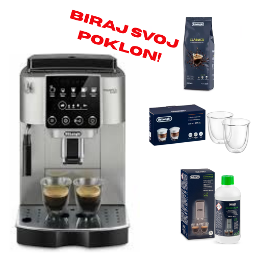 DeLonghi aparat za kavu Magnifica Start ECAM220.30.SB + POKLON po odabiru