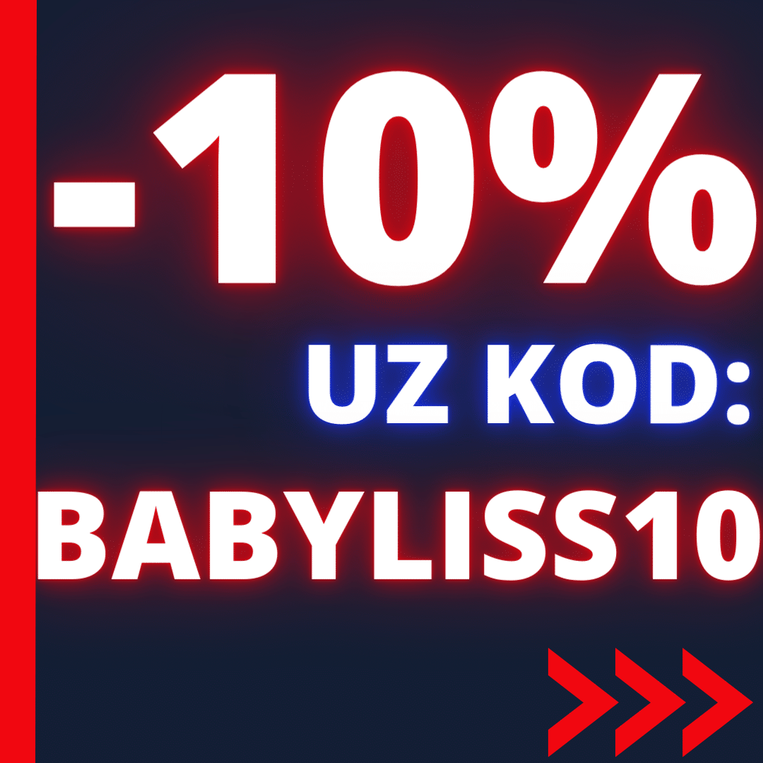 – 10% uz kod BABYLISS10