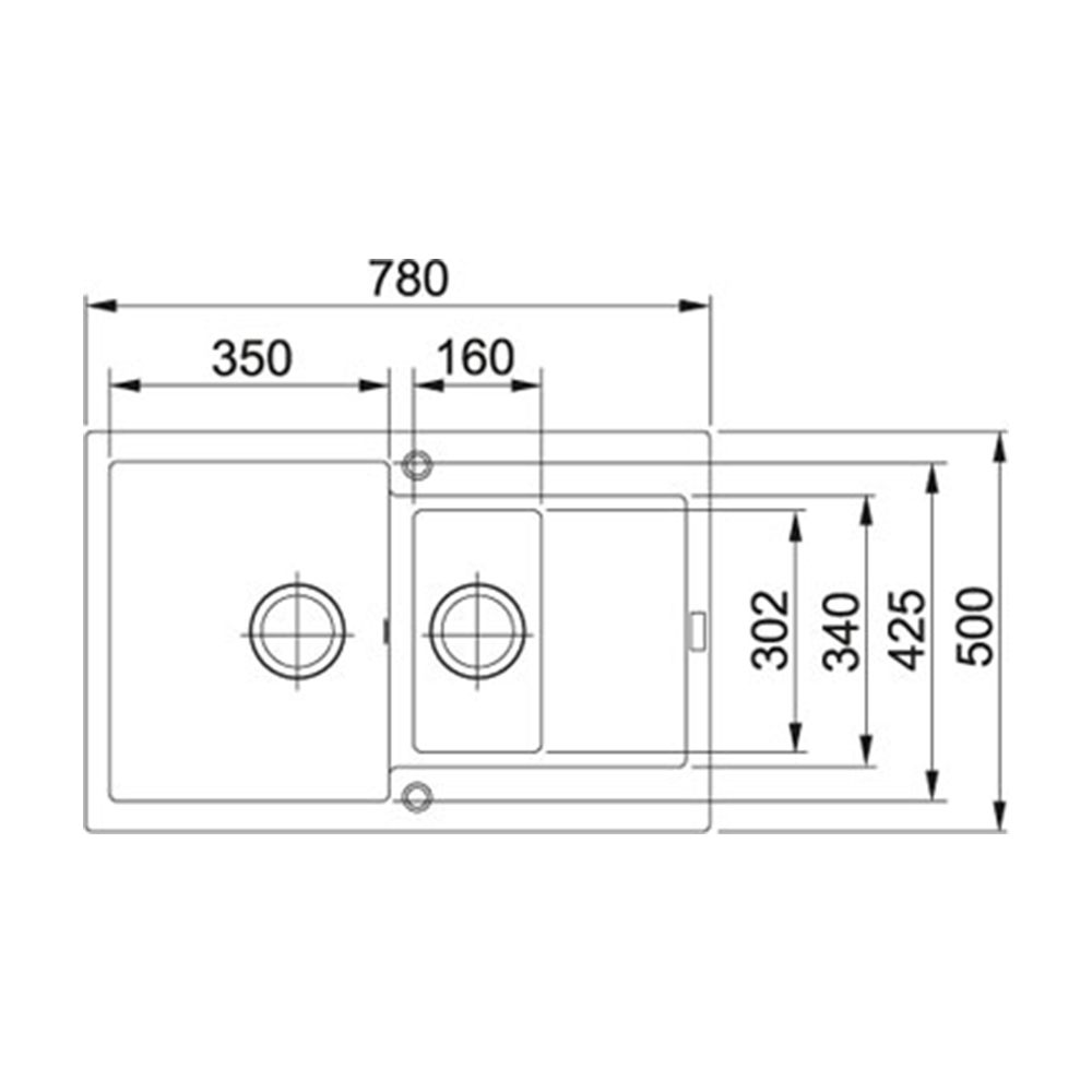 Franke sudoper MRG 651-78 - standardna - Slika 2