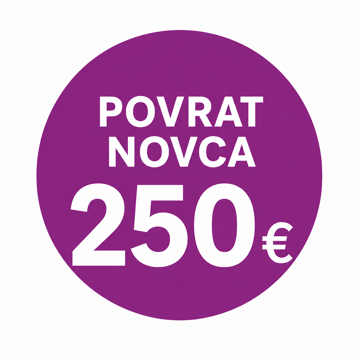 Cashback 250€