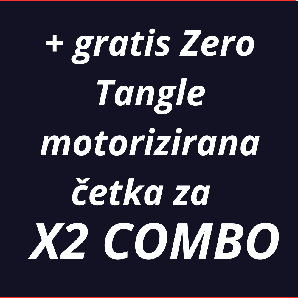 Ecovacs gratis Zero Tangle motorizirana četka X2 COMBO