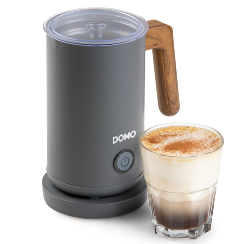 DOMO pjenilica za mlijeko DO745MF Wood you - siva