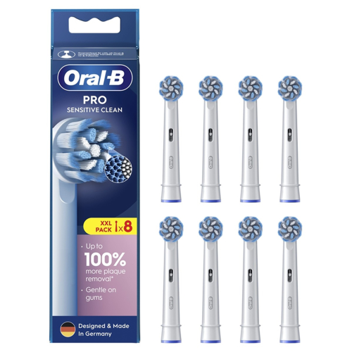 ORAL-B zamjenske glave za četkicu EB 60-8 Pro Sensitive Clean, 8 kom