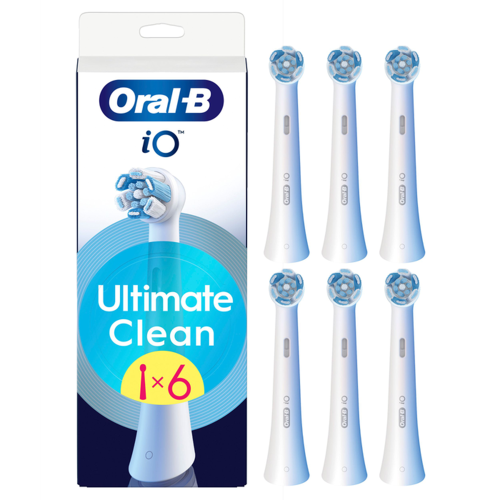 ORAL-B zamjenske glave za četkicu iO Ultimate Clean,bijela, 6 kom