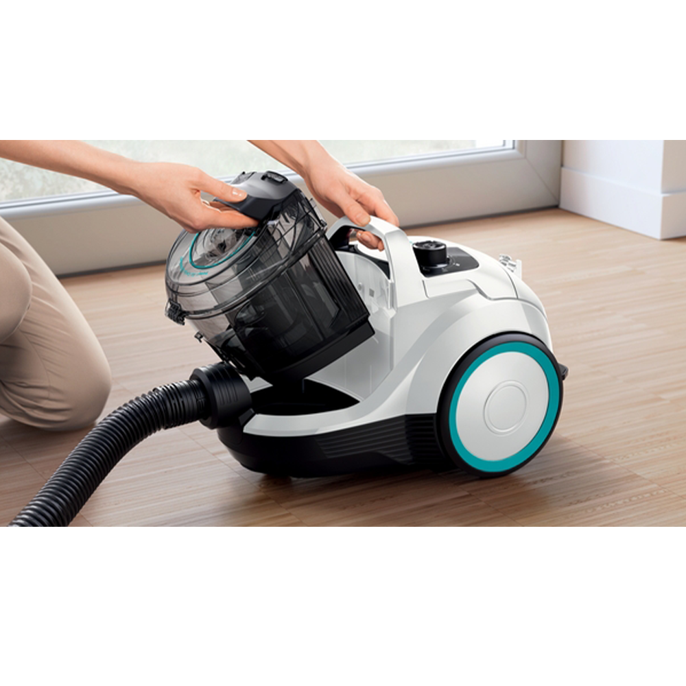 Bosch usisavač bez vrećice BGC21HYG1 Serie 4 ProHygienic, Bijela - Slika 2