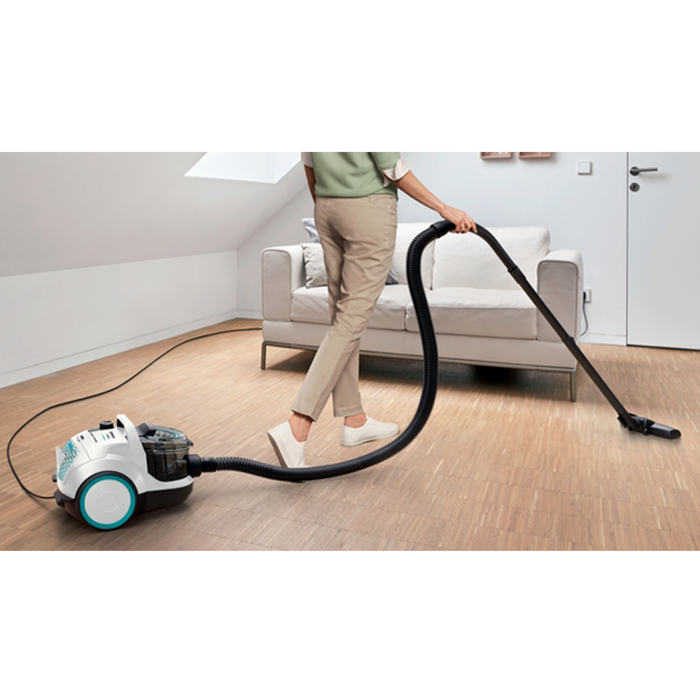 Bosch usisavač bez vrećice BGC21HYG1 Serie 4 ProHygienic, Bijela - Slika 6