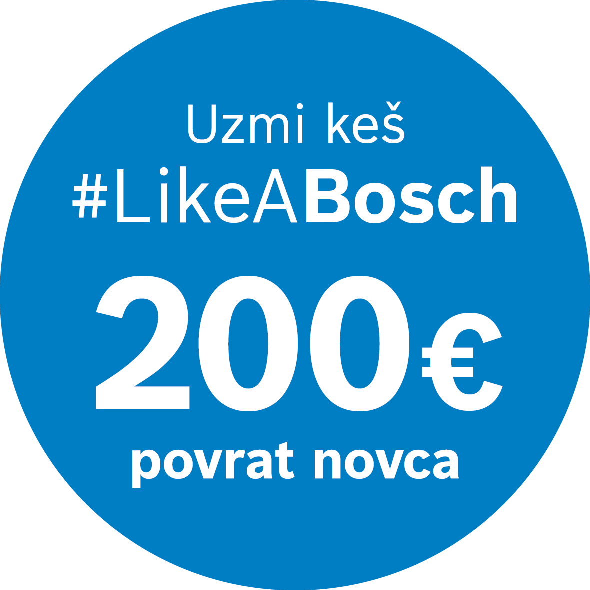 Bosch povrat novaca 200€