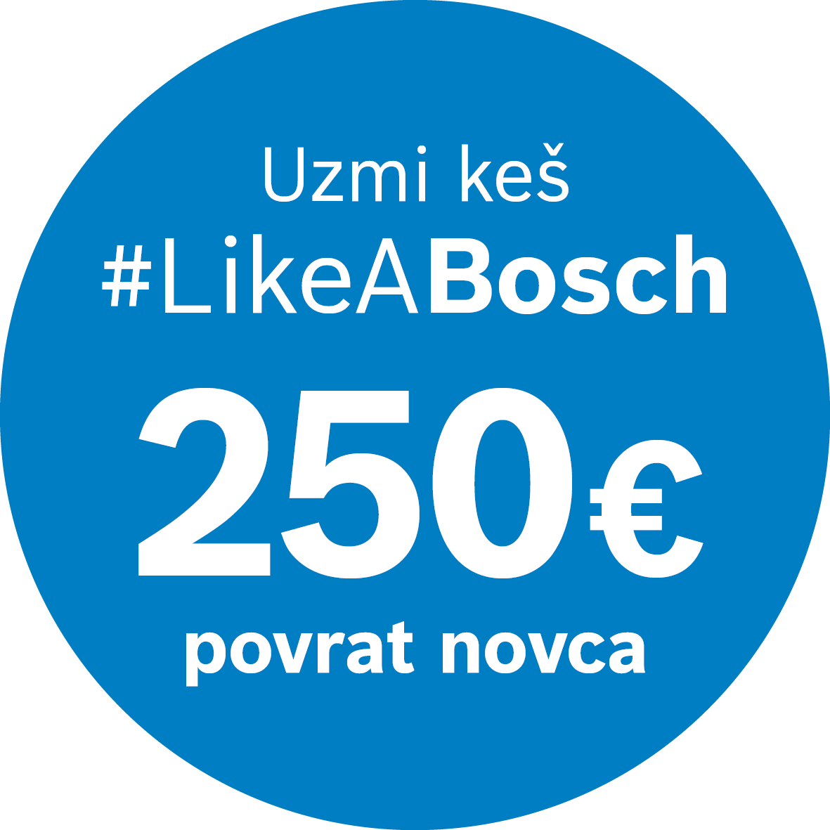 Bosch povrat novaca 250€
