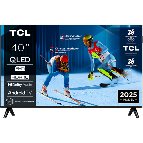 TCL QLED TV 40" 40S5K, FHD, Android TV
