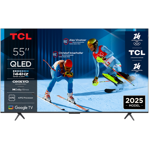 TCL QLED TV 55" 55P8K, Google TV