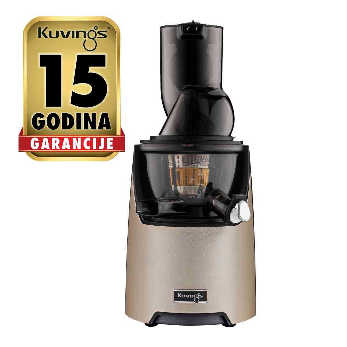 VerVita sokovnik Elite - Kuvings EVO820S - MAT BOJA ŠAMPANJCA