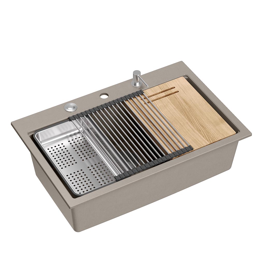 Quadron sudoper MARC 110 - radna stanica - TAUPE