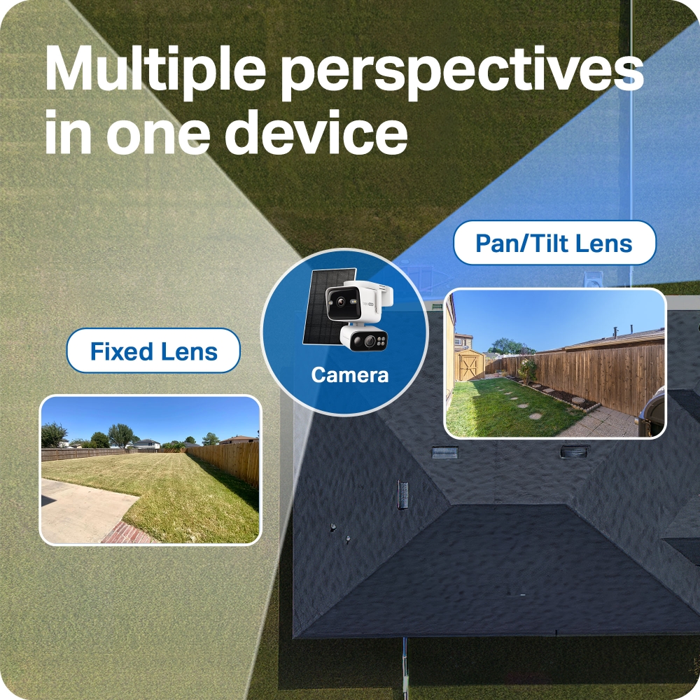 TP-Link Tapo C675D kamera + Tapo A202 Solar panel, 4K/8MP (3840x2160), 10000mAh punjiva li-lon bater, microSD, 6×Spotlights, detekcija pokreta, IP65, Dual Lens/Telephoto, Wi-Fi/Tapo app - Slika 4