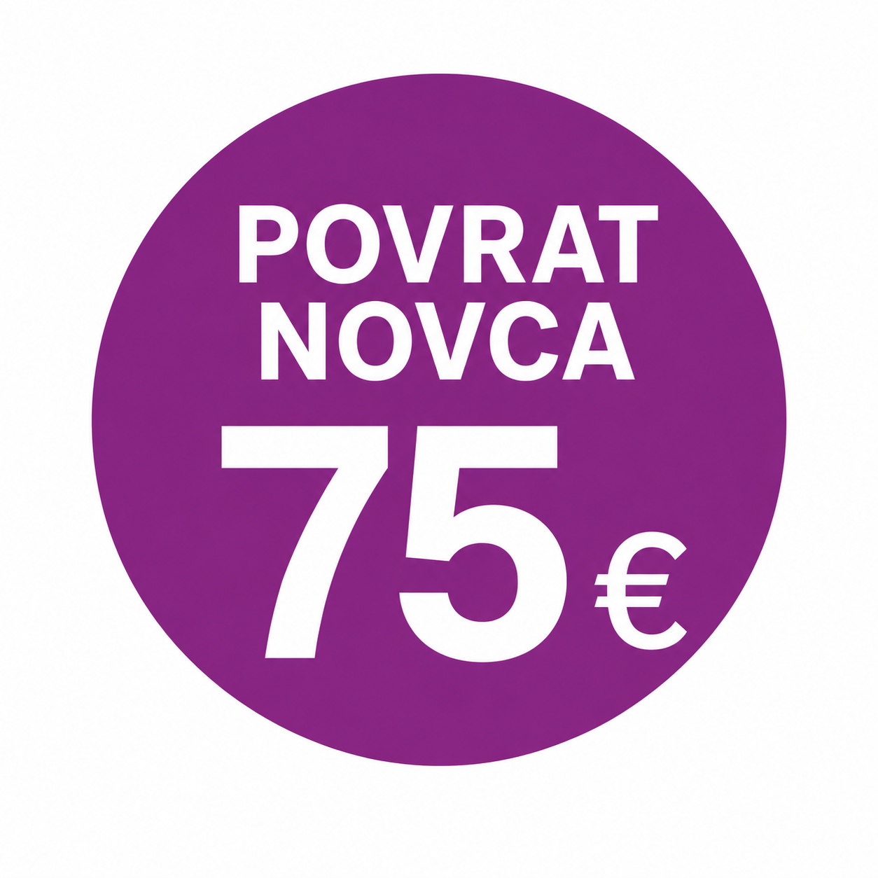 Cashback 75€
