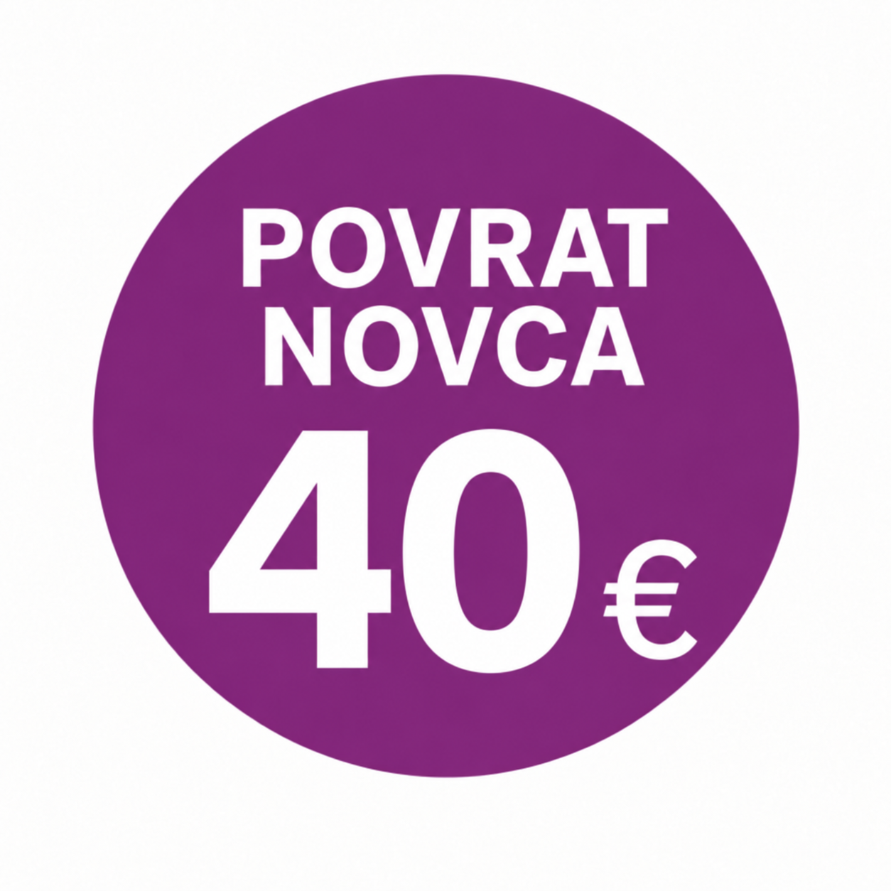 Cashback 40€