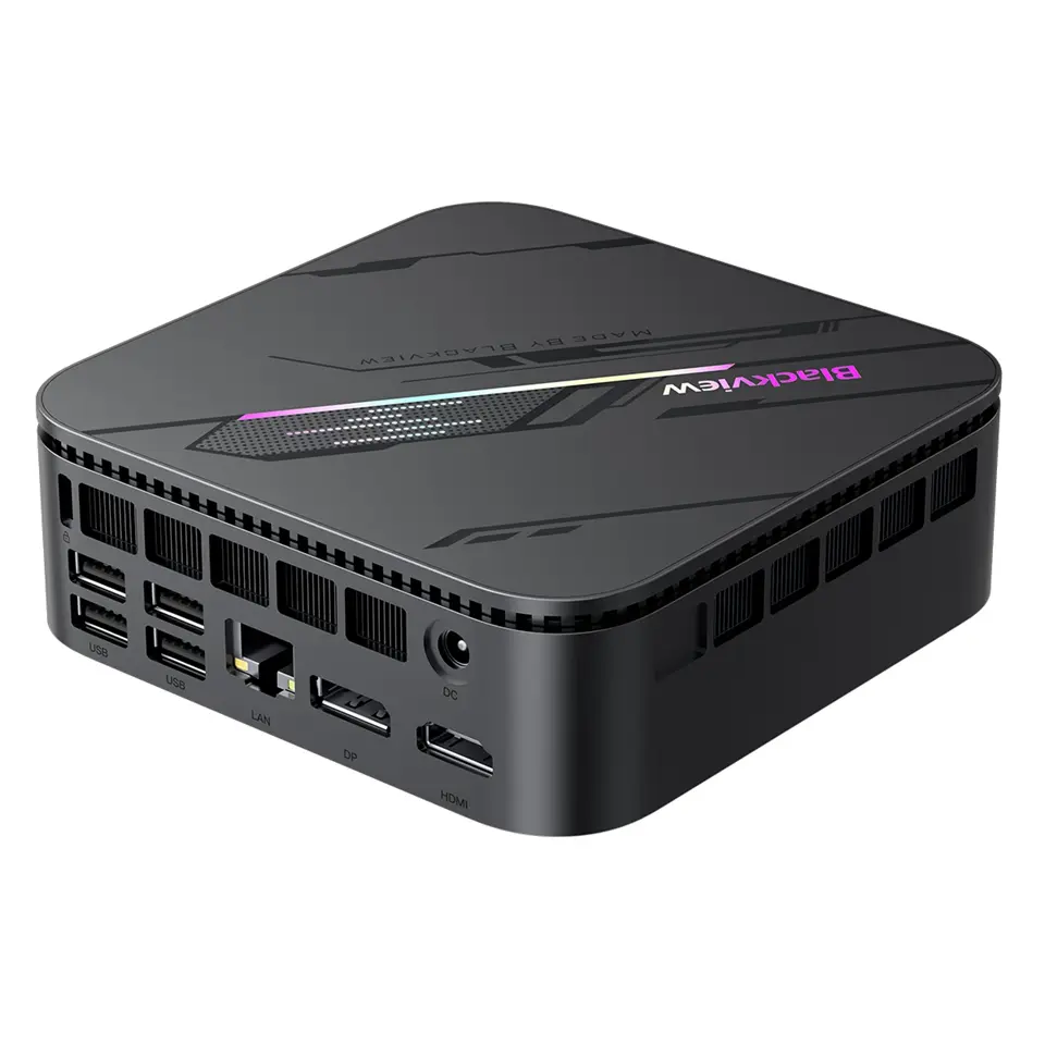 BLACKVIEW MP100 Pro Mini PC, Intel® Alder Lake i5-12450H, 16GB DDR4, 512GB SSD, Intel UHD Graphics (12. Gen), Wi-Fi, BT 5.2, DP/HDMI/RJ45, 6xUSB-A 3.1, USB-C, Win11Pro - Slika 2