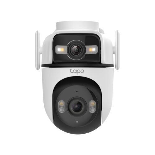 TP-Link Tapo C545D 2K 3MP (2304 x 1296 px), 360°/130° Pan/Tilt, H.264, Color Night Vision, microSD/RJ45 portovi, dvosmjerni audio, detekcija pokreta, IP66, Wi-Fi, Tapo app