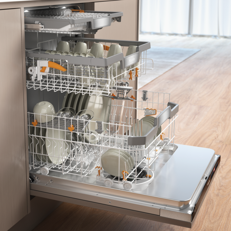 Miele potpuno integrirana perilica posuđa G 7985 SCVi XXL K2O AutoDos - Slika 3