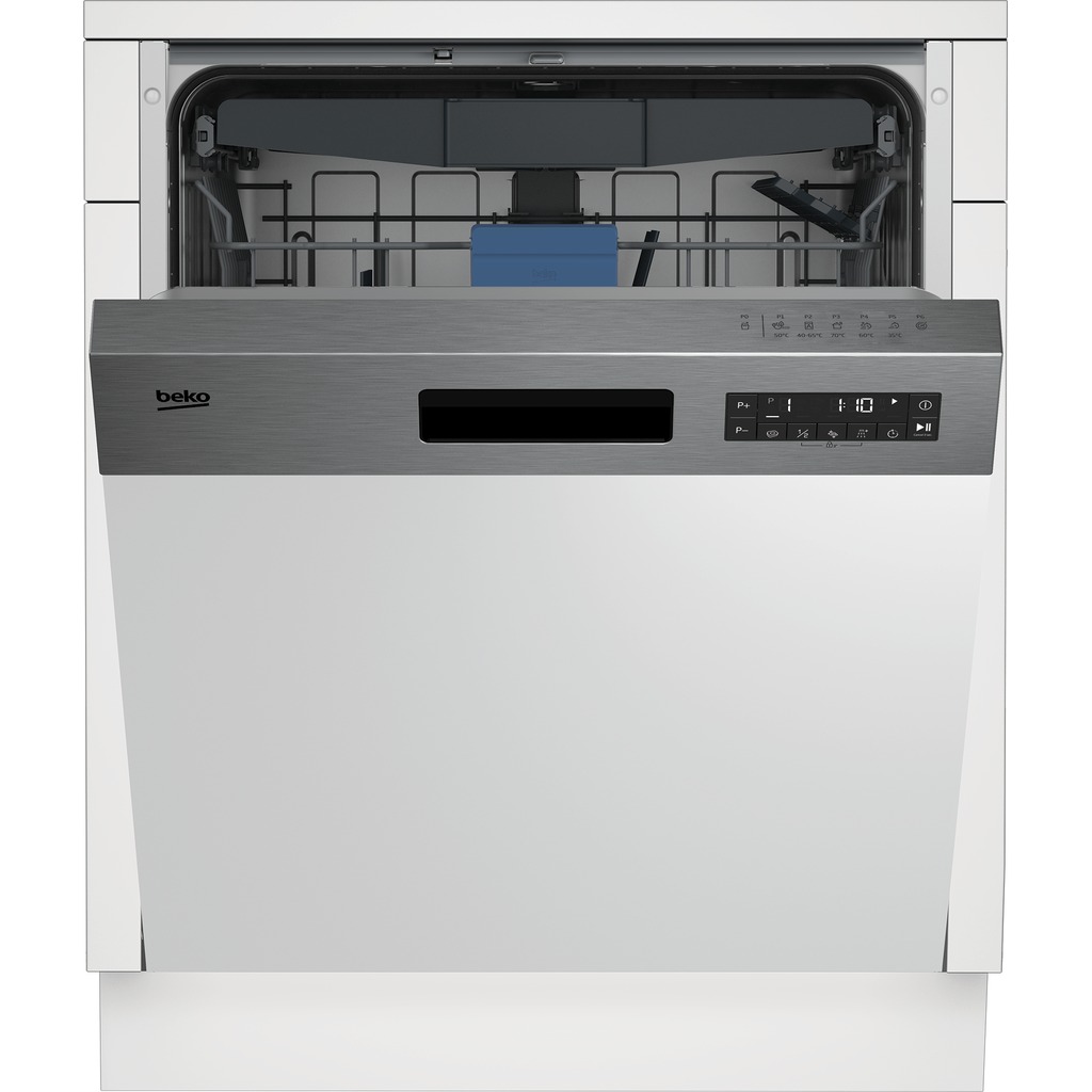Beko poluintegrirana perilica posuđa BDSN28530X - Slika 2