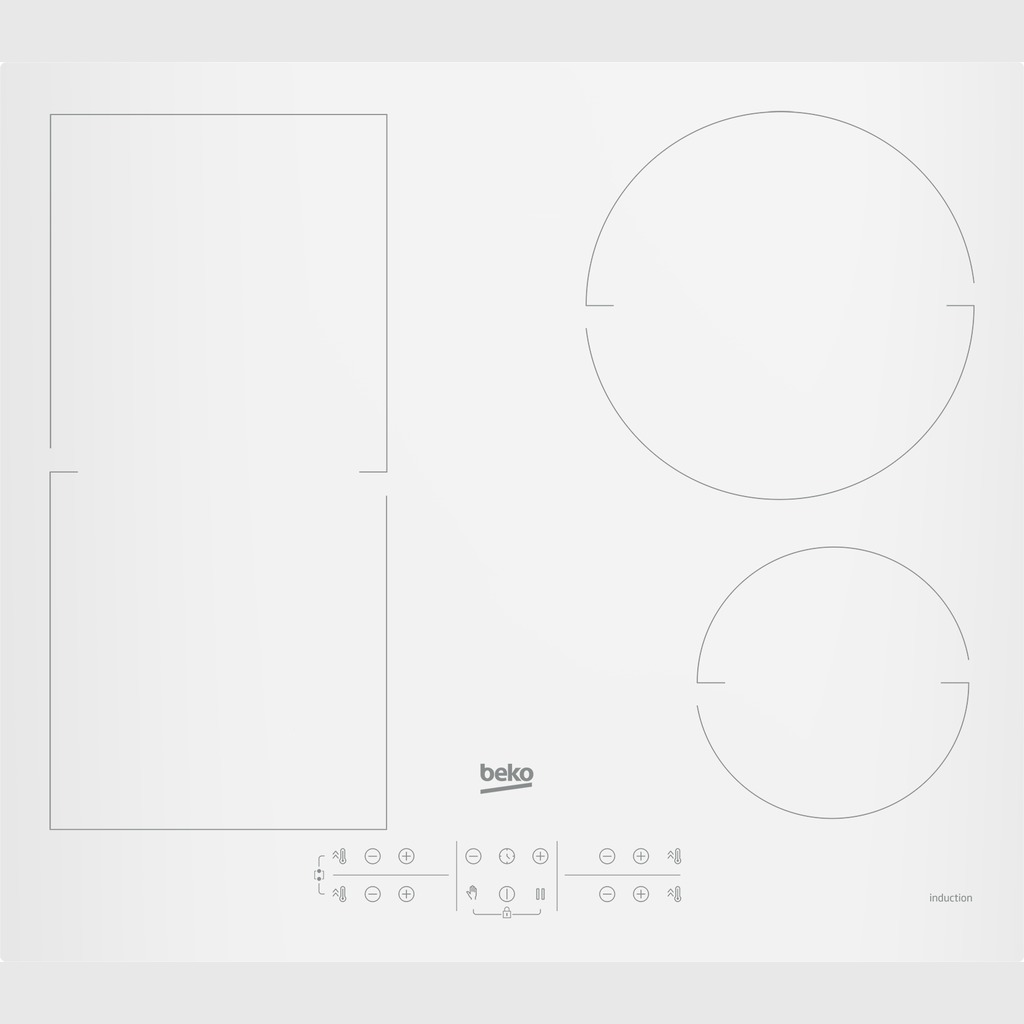 Beko ugradbena indukcijska ploča HII64200FMTW