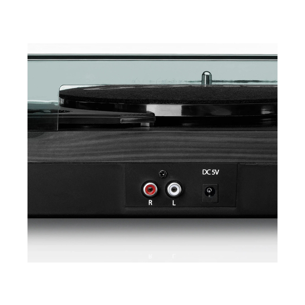 LENCO LS-10BK Gramofon, RCA izlaz, 3.5mm, zvučnici 2x 6W, crni - Slika 4