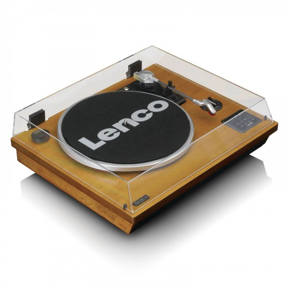 LENCO LS-55WA Gramofon, sa zvučnicima, bluetooth, USB A, MP3, drveni