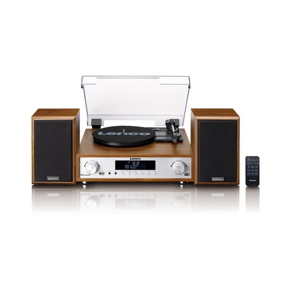 LENCO MC-160WD Gramofon, sa HiFi Stereo sustavom 2x10W, Bluetooth 5.0