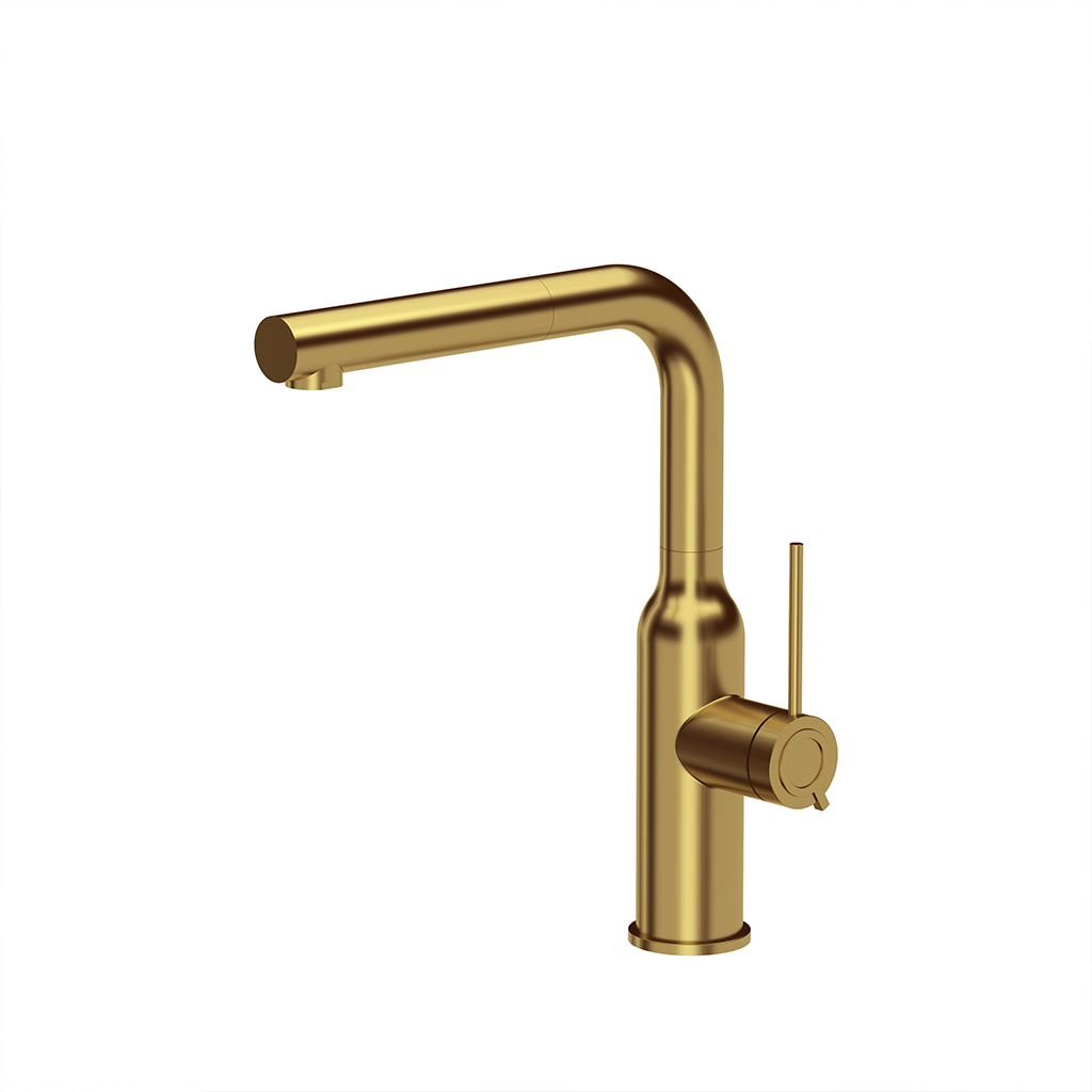 Quadron slavina ANGELINA nano PVD zlato (L) - Slika 2