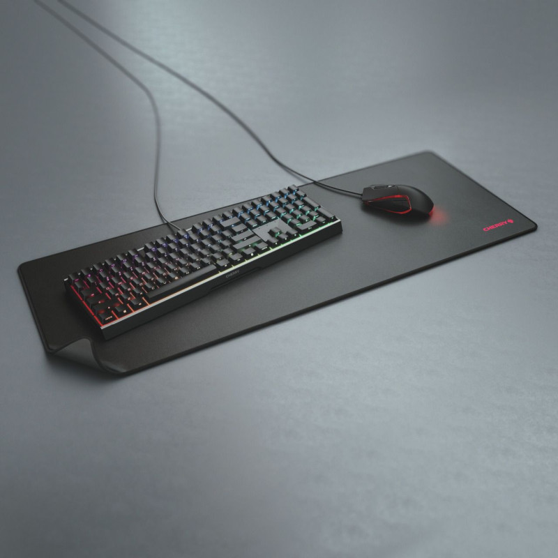 Cherry MP 2000 premium podloga za miš i tipkovnicu, XXL, crna - Slika 2