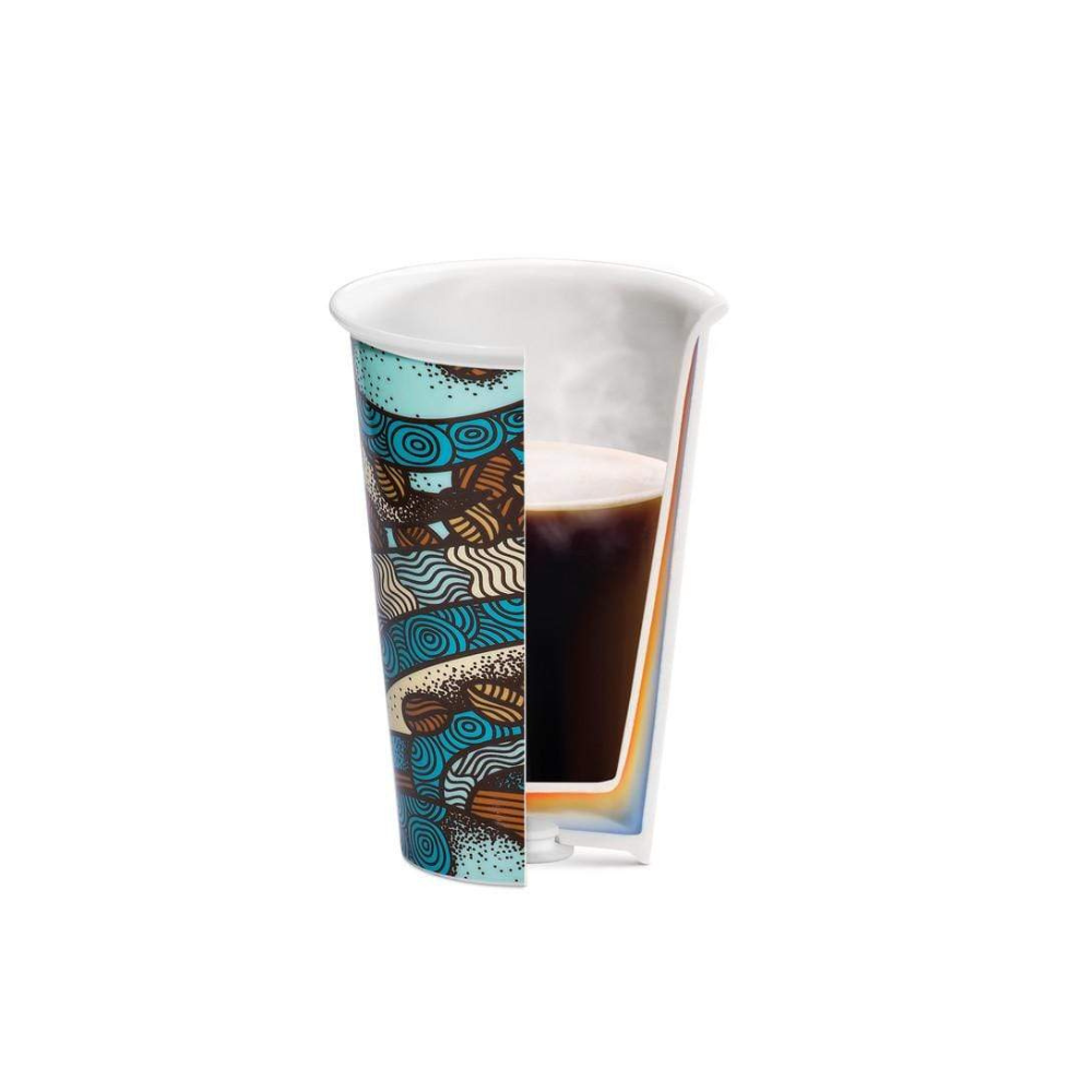 DeLonghi keramička šalica s dvostrukom stijenkom, 300 ml DLSC055 - Slika 2