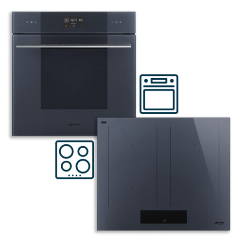 Smeg ugradbeni set ploča SIM1644DG + pećnica SOP6102TG (SET 12)