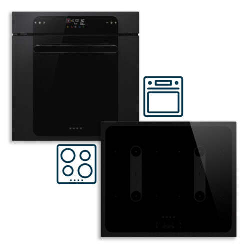 Smeg ugradbeni set ploča SI2B22641D + pećnica SOP6202S2PB (SET 13)