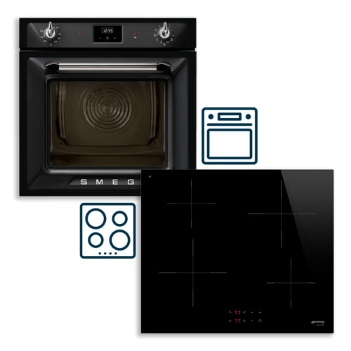 Smeg ugradbeni set ploča SI2641D + pećnica SOP6900TN (SET 6)