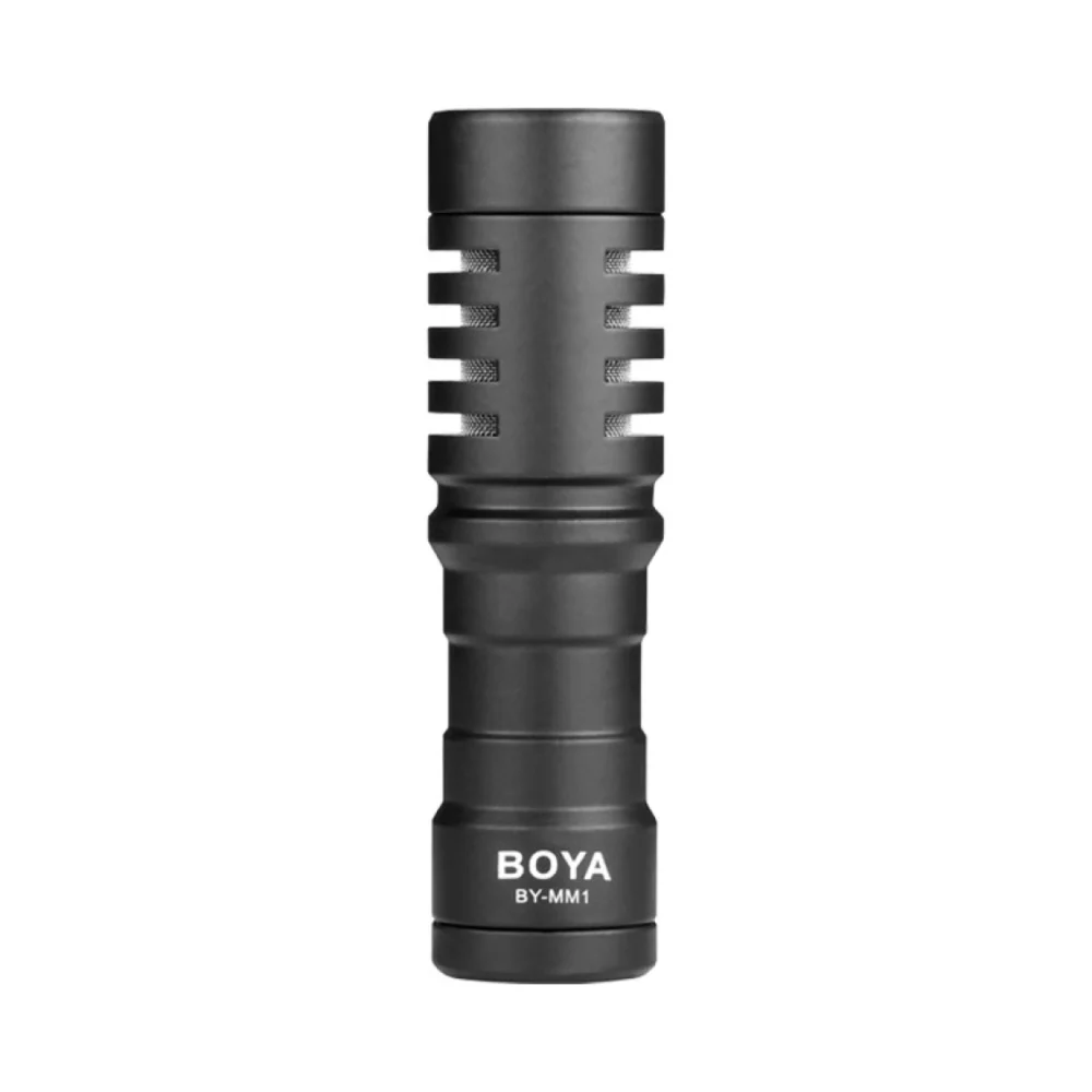 BOYA Mikrofon BY-MM1, žičani, kondenserski, crni