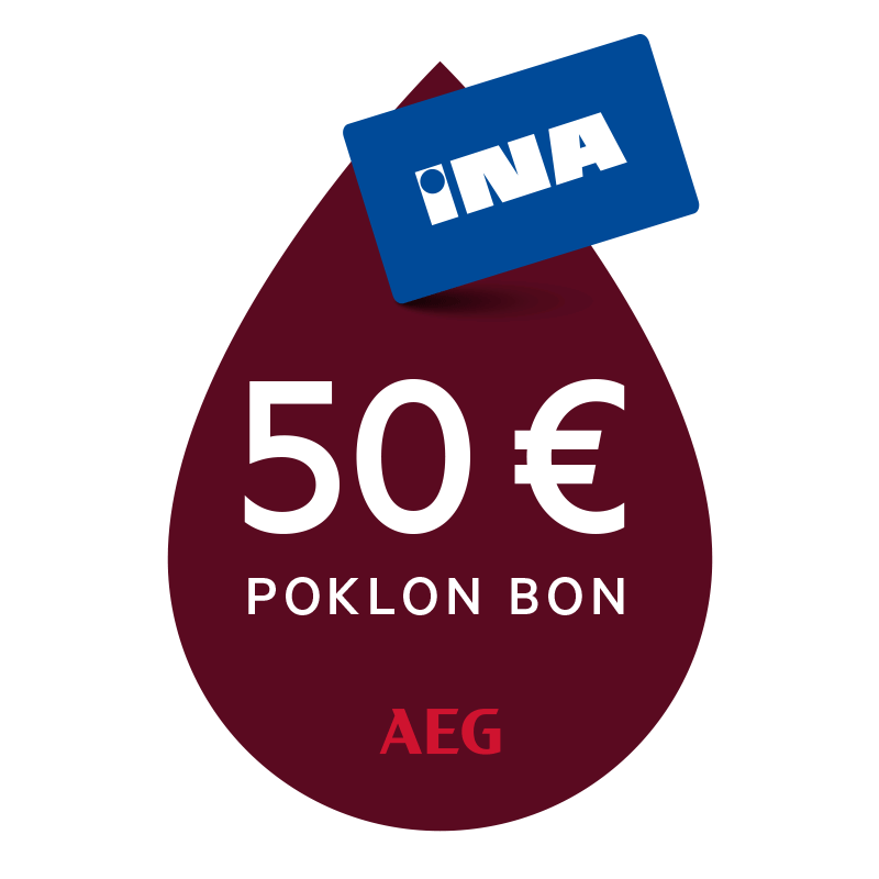 INA poklon bon 50€ – AEG
