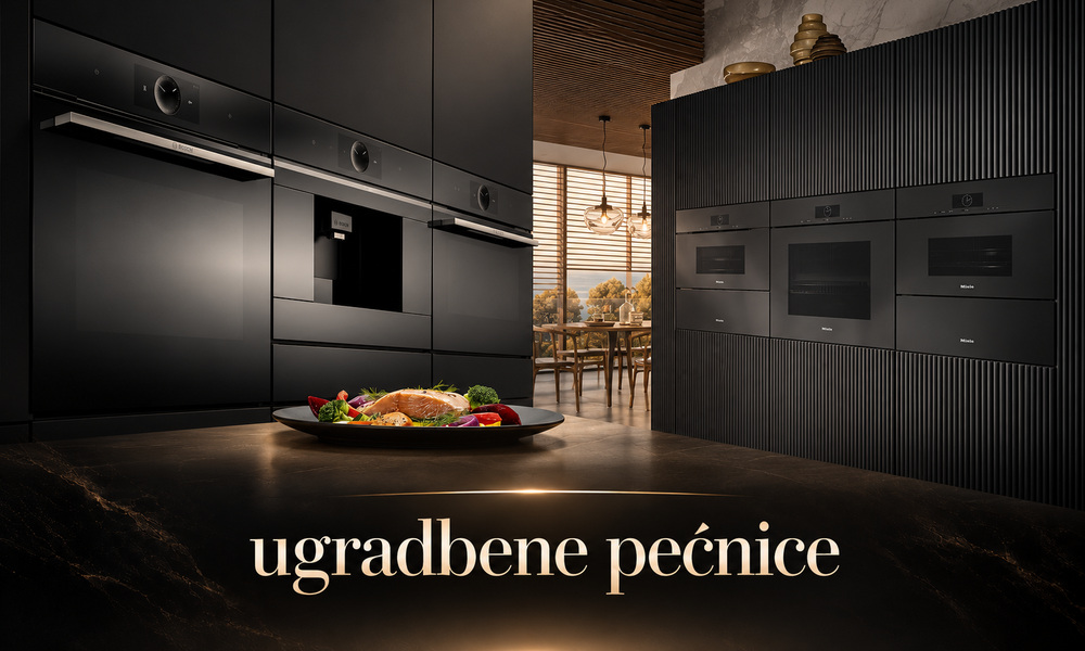 Bosch Accent Line i Miele ugradbene pećnice