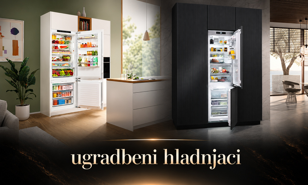 Bosch i Miele ugradbeni hladnjaci